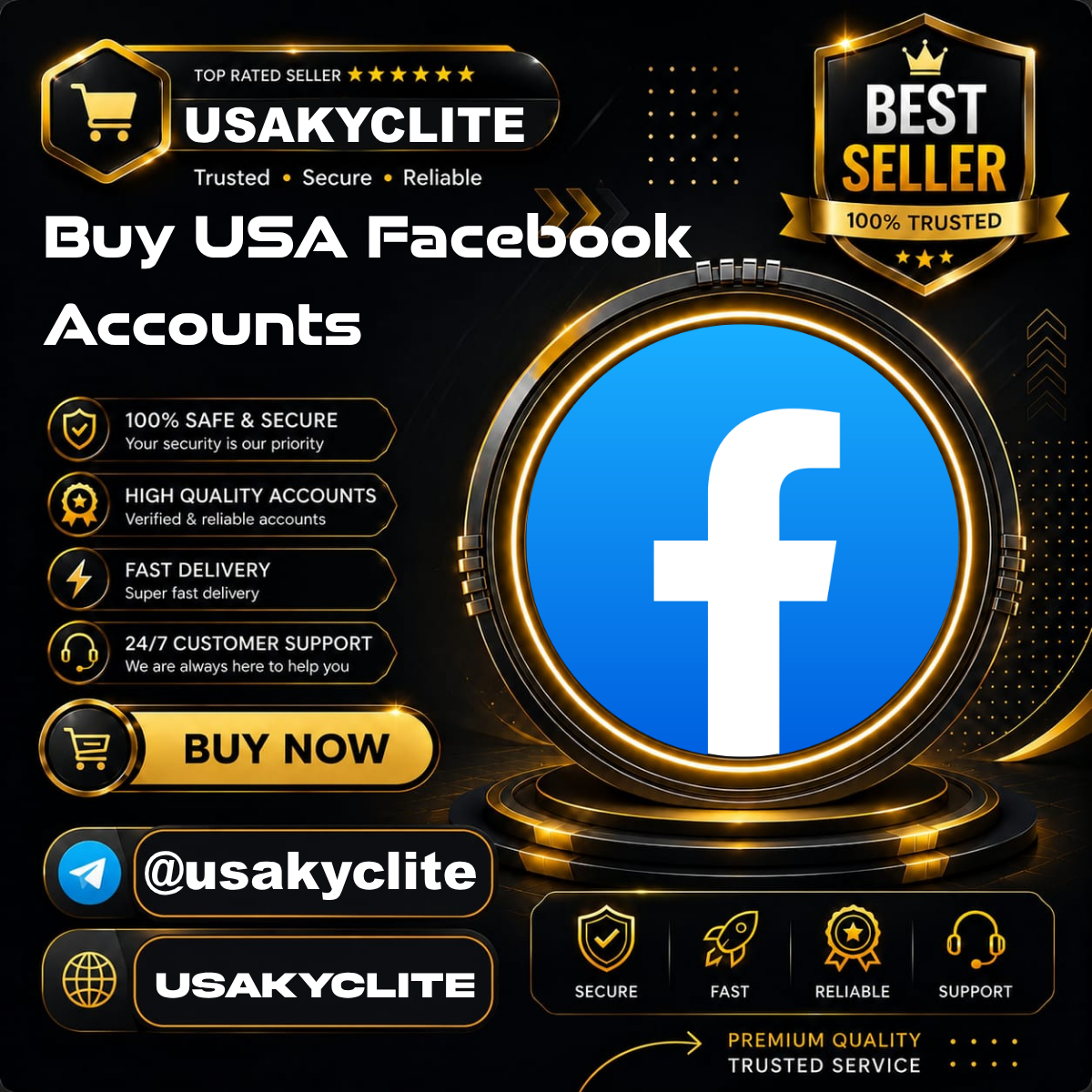 Buy USA Facebook Accounts