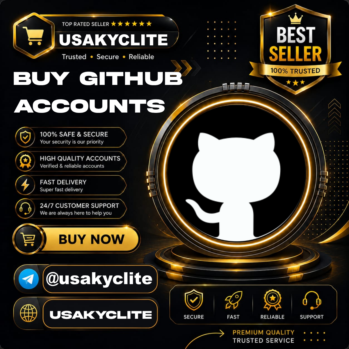 Buy GitHub Accounts
